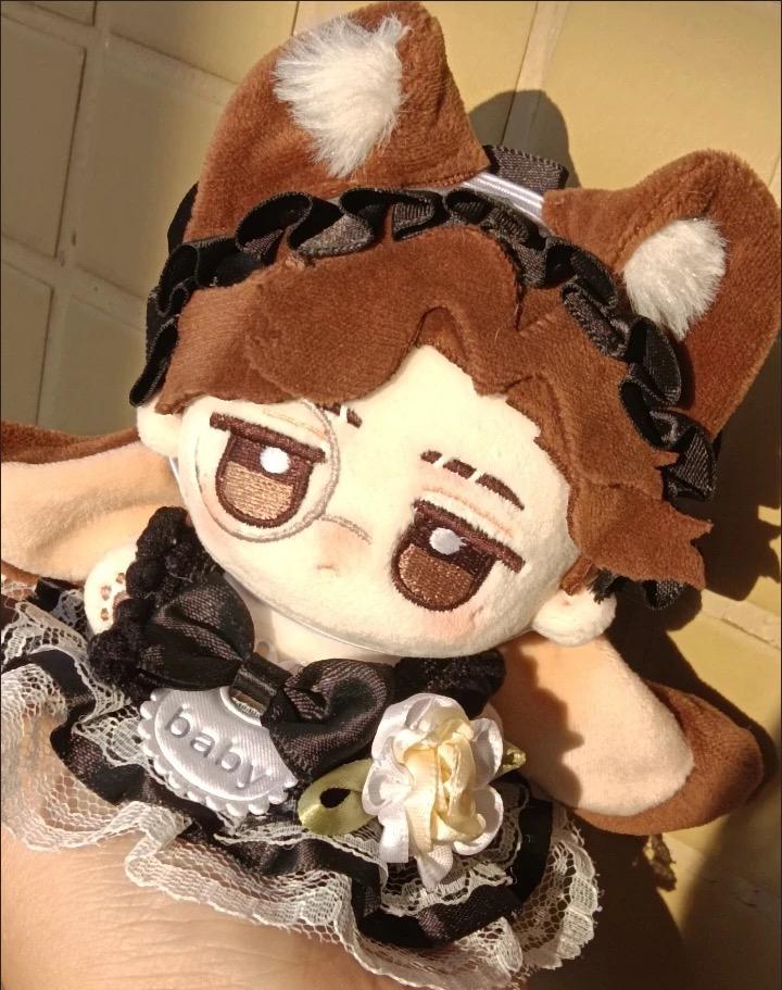 Plush 10Cm Gaming Identity V Novelist Orpheus Plushy Playthings Dress Upward Buddy Decorative Fluffy Ornament Plushie Festival Surprises