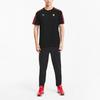 Puma Tricou cu mânecă scurtă X Ferrari Casual Colorblock Logo Bărbați Topuri Negru 597946-02