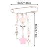 Bag Charm Sweet Brooch Clip Y2k Gothic Beaded Brooch Aesthetic Beaded Bag Pins  Bag Accessories