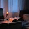 Cross-Border LED Flame Lamp: USB Touch Candle Night Light for Creative Atmosphere Decor.