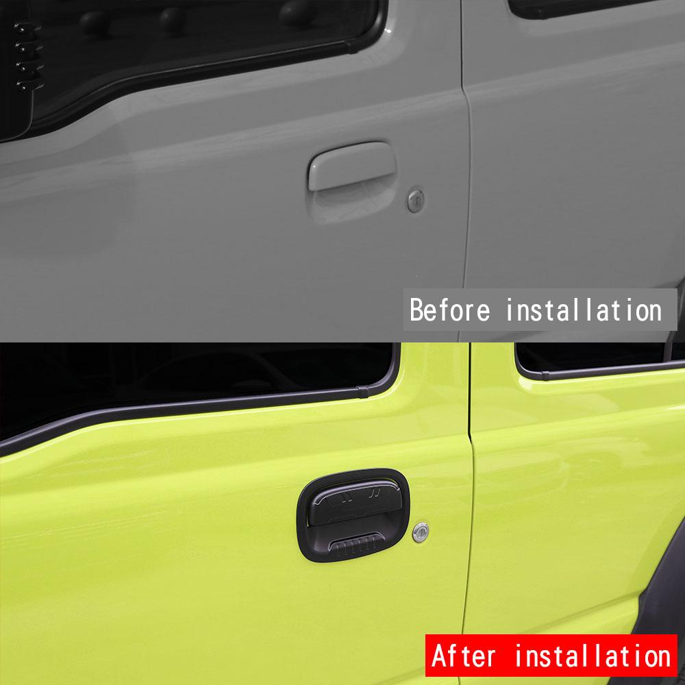 Exterior Door Handle Bowl & Tailgate Covers for 2018+ JIMNY 3/5-Door Models