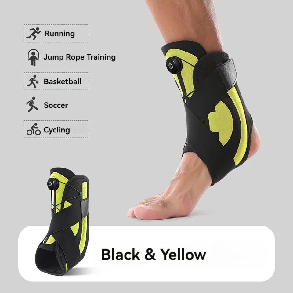 1Pcs Sport Ankle Protectors Pressurized Support Fixed Rehabilitation Adjustment Anti-Break Foot Joint Protectors Sprain Recovery