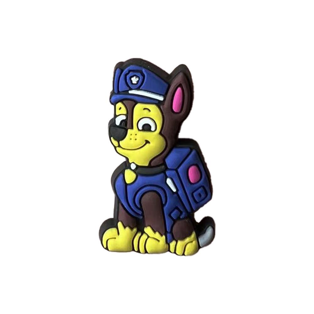 PAW Patrol Flower Clog Shoe Charms: Soft Rubber DIY Accessories