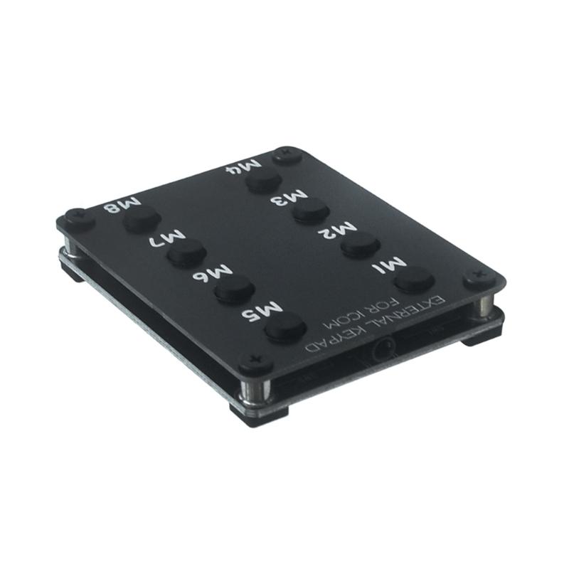 Externí klávesnice Rádio Klávesnice pro rychlé ovládání pro vysílačky Zlepšuje zážitek