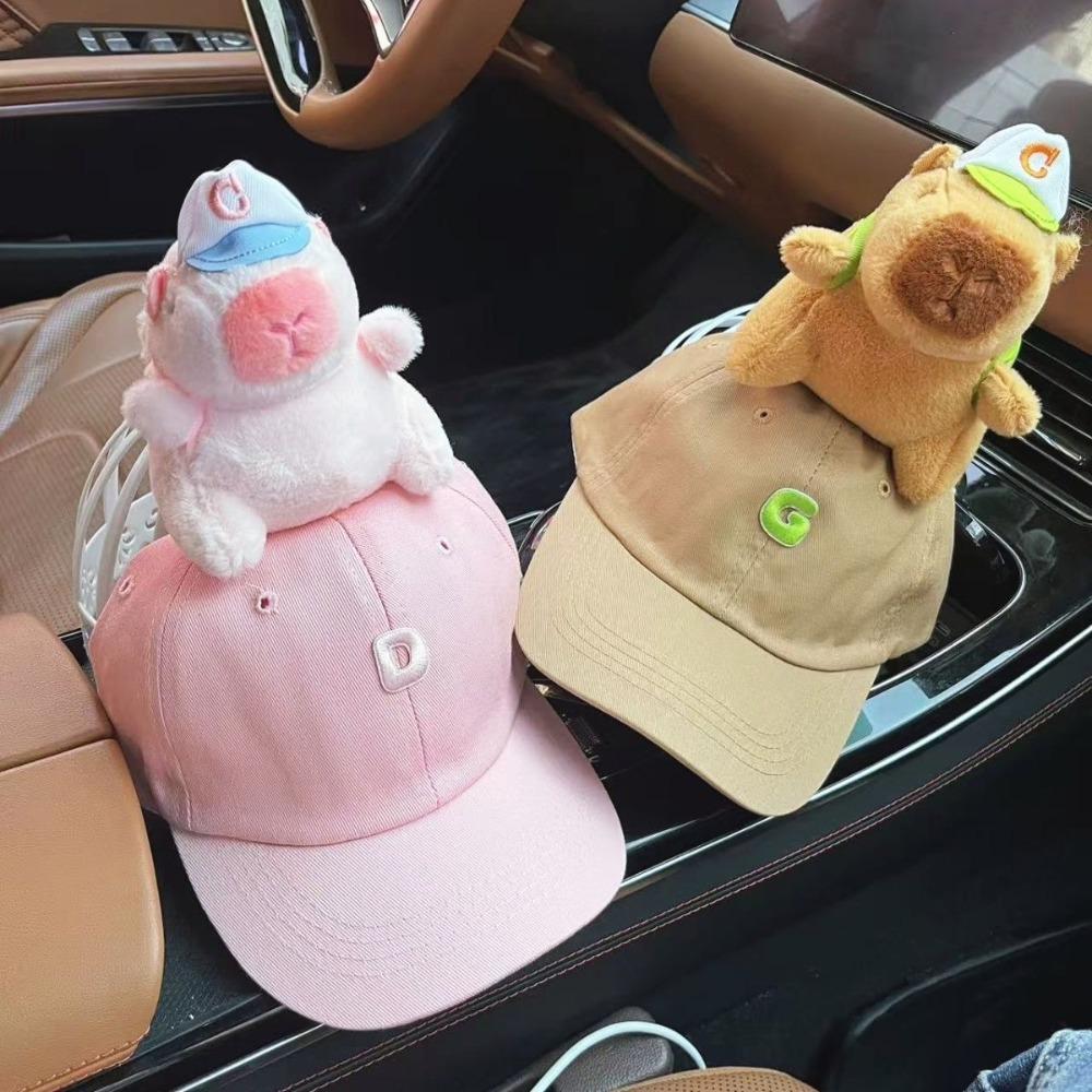 Adjustable Children Peaked Cap Embroidered Letters Kids Sunscreen Hat  Sun Visor