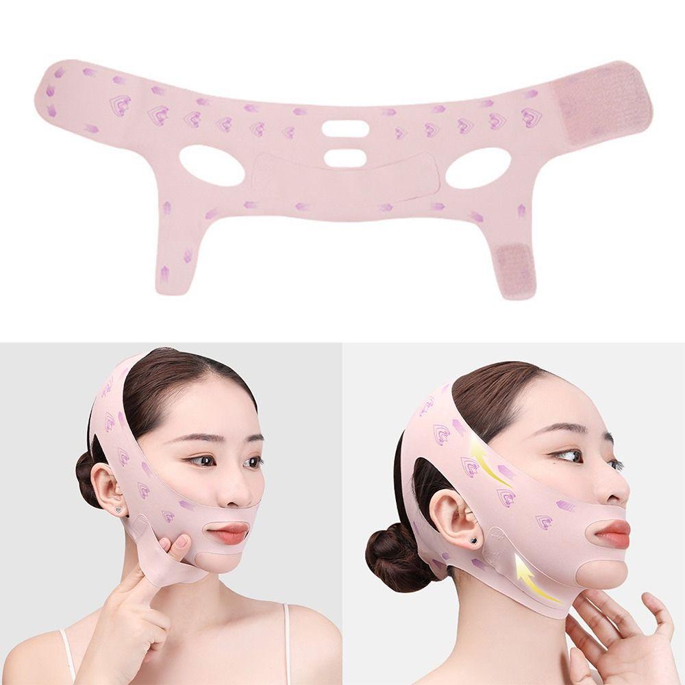 

Ремень для похудения, подтягивающая и подтягивающая маска, дышащая маска с V-образной линией для женщин