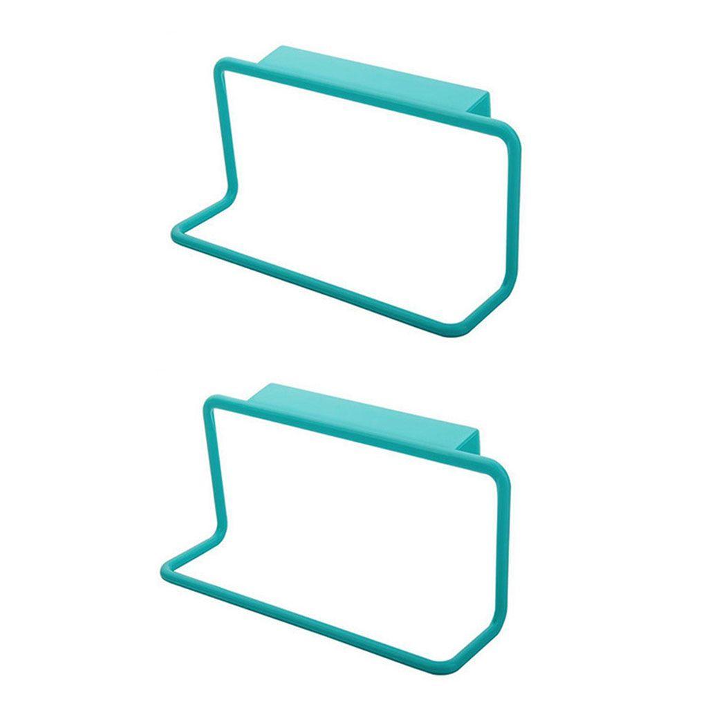 Pole ABS for Cupboard Cabinet Household Towel Rack Kitchen Storage Door Back Organizer Rag Holder