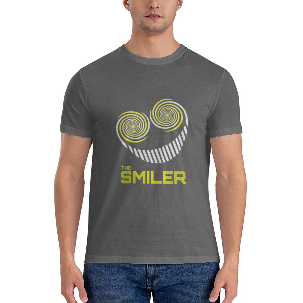 The Smiler Cloudlike Feeling Tshirt Artistic And Minimalist Versatile Inner Layer Tshirt