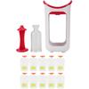 Squeeze Station, Pouch Filling Station for Homemade Babies and Toddlers Semi-Solid Food Portable Puree Squeezer Tool Consisting Subpackage Bag