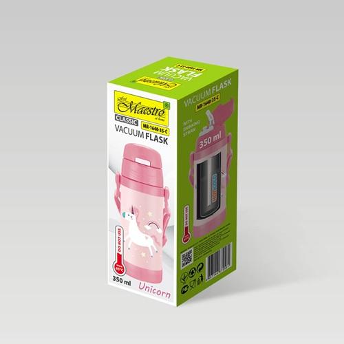Kubek Termiczny Dla Dzieci 350 Ml Jednorożec  | Mr-1640-35-C