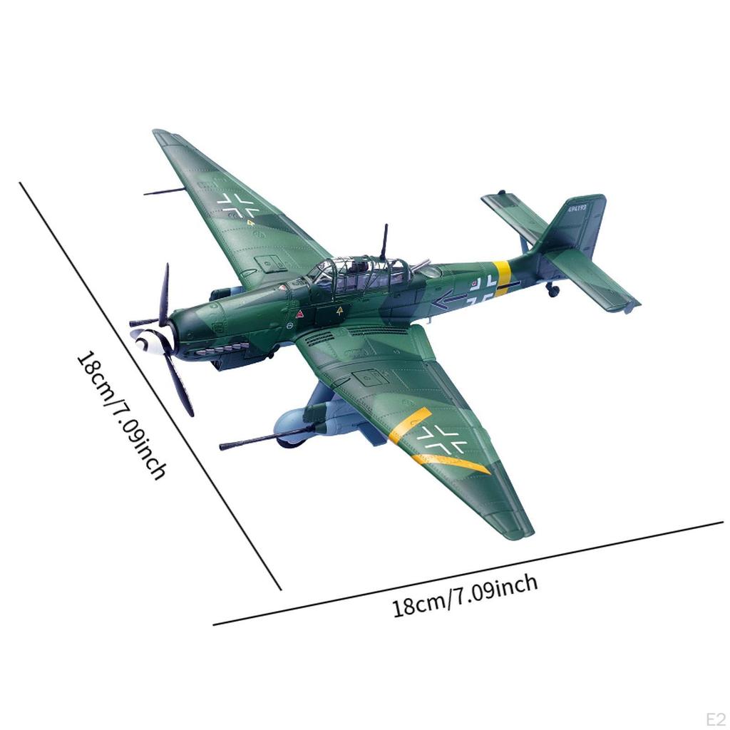 Fighter Model Children Toy Plane 1:72 Decoration Kids Toys Gift Collectible Airplane Aircraft