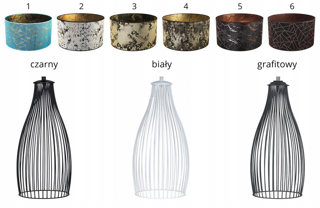 NIGHT LAMP TUBE LAMPSHADE PATTERN 35 CM