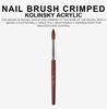 kads 14# Manikürepinsel Kolinsky Sable Pen Palisanderpinsel für Acrylnägel Pinsel für Nail Art Zeichenstift UV-Gelpinsel