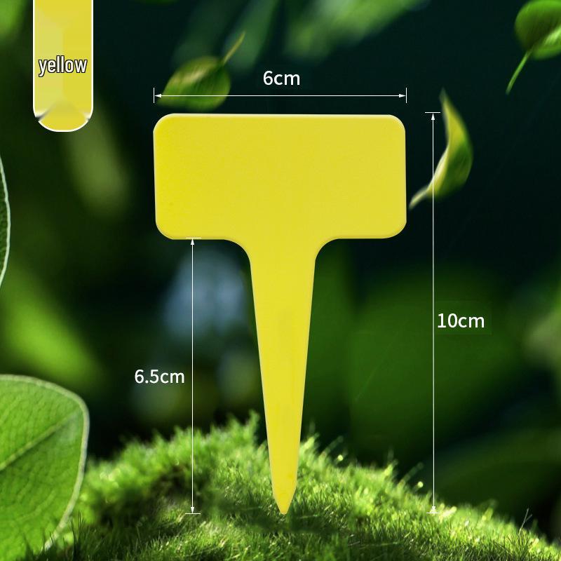 Colorful Writable Garden Plant Tags for Succulents and Flowers