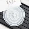 Multi-layer Organza Large Flower Patch Chest Flower Handmade Clothing Patch Brooch Accessories 3D Clothes Appliques Sewing