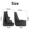 4Pcs Car Mud Flaps Splash Guard Mudguards Set For Mitsubishi Outlander Sport ASX