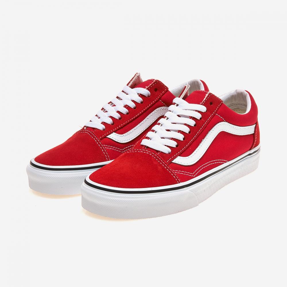 Barnes Old School   Racing Red True White Vn0a4bv5jv6 Racing Red True White