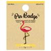 World Shoji Animal Pin Badge Flamingo 109264