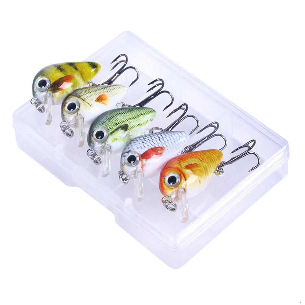 

Рыболовная приманка, повторно использованная, 2,7 см, 3D глаз, 5 шт., аксессуары