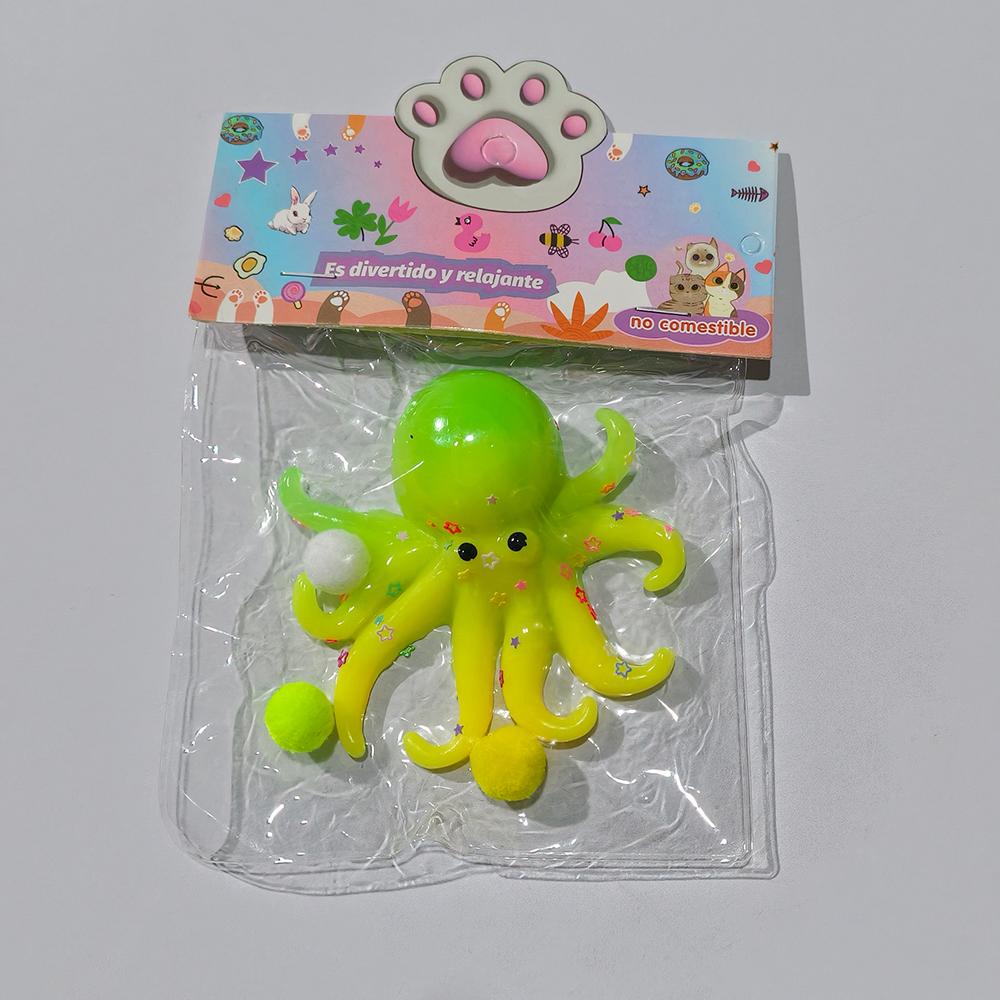 Squishy Meereskrake Knet-Fidget Simulation Stressabbau Langsames Rückfedern Dehnbar Sensorische Dekompression Geschenk