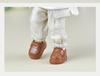 Obitsu 11 Shoes for BJD Dolls YMY 11cm Body Geta Shoes Set (12cm) - (Brown, Red, Black) [Used]
