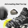 Camouflage Work Shoes Men Anti-Smash Anti Puncture Men Safety Shoes Breathable Indestructible Shoes Steel Toe Work Sneakers Men
