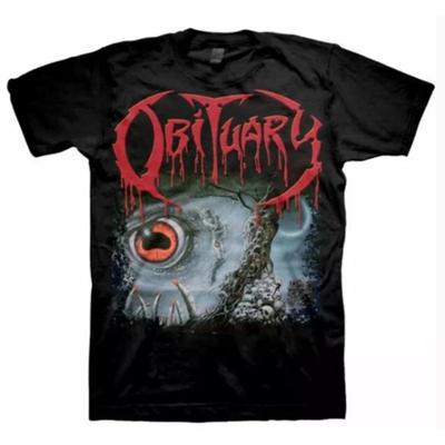 T-shirt Album Double Face Cause du Décès Nécrographe