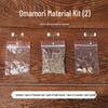 Japanese Omamori Knot Lucky Bag: Embroidered Brocade Pendant for Car or Home Wealth Attraction