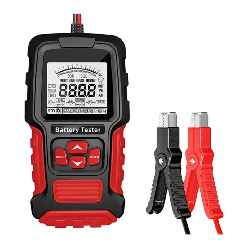 12/24V Universal Vehicle Battery Diagnostic Tool Car Battery Tester Testing Internal Resistance Voltages Analysis