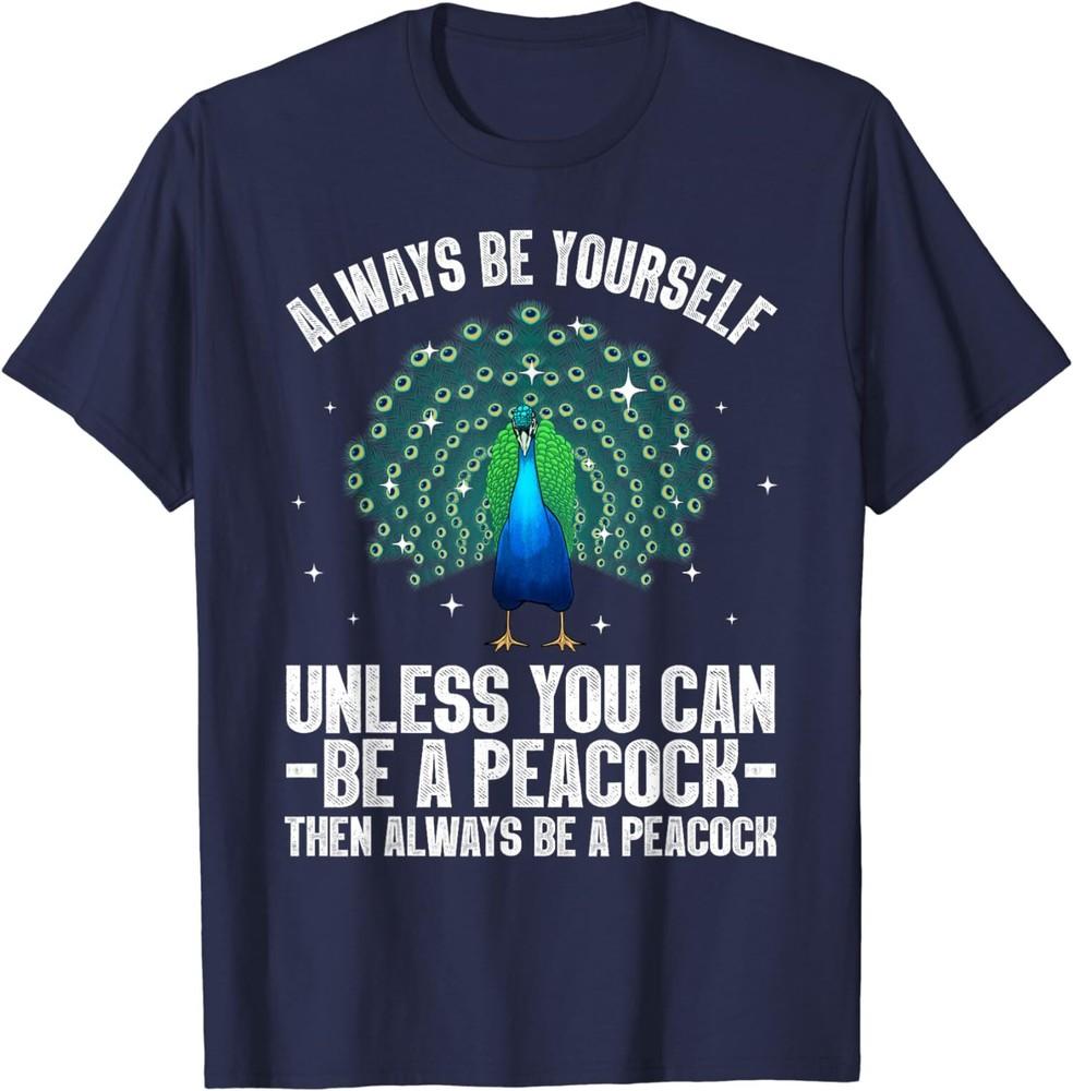 Funny Peacock Art Peacock Themed Peacock Lover Unisex T-Shirt Unisex T-Shirt XXL