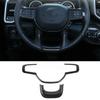 Carbon Fiber Interior Steering Wheel Cover Trim Frame For Dodge Ram 1500 2018+