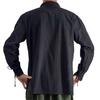 Adult Men Medieval Renaissance Cosplay Shirt Lapel Long Sleeve Lace-up Solid Color Loose Fit Pullover Shirt