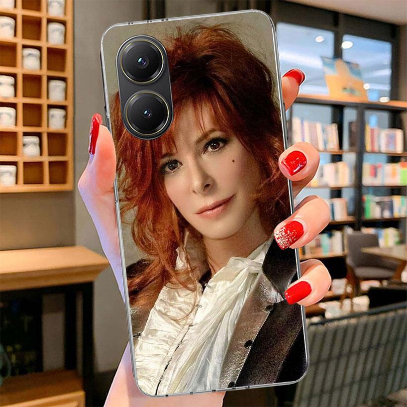 Mylene Farmer Phone Case For Xiaomi Poco F7 Ultra X7 X6 X5 Pro M7 Redmi 15C 15 13C 13 12C 12 10C 10 9A 9C 9T 9 Shell Poco F7 Ult