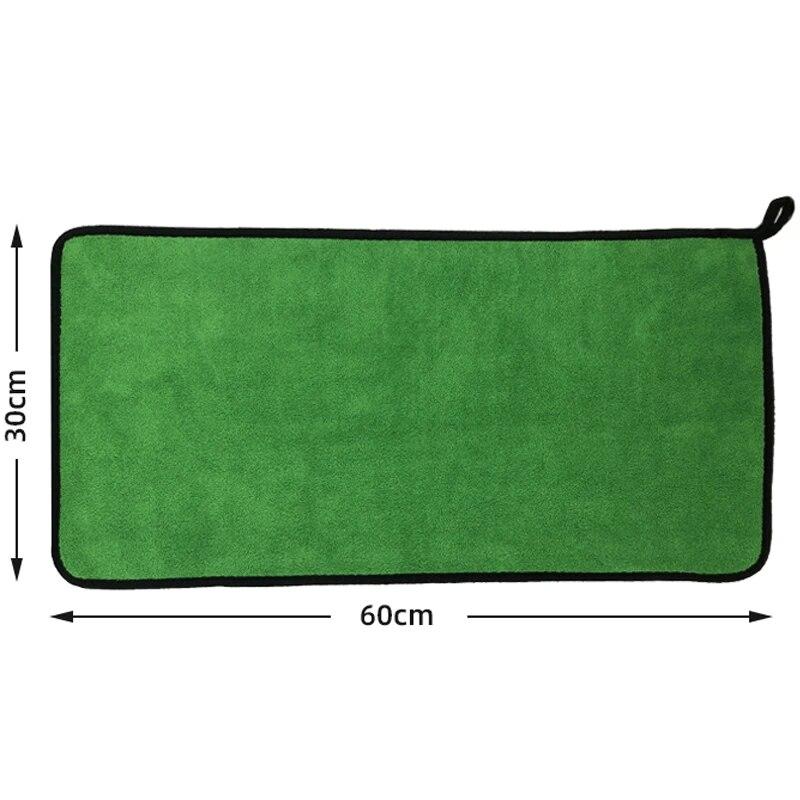 Car Towel, Car Wash Towel, Double-sided Coral Velvet Cleaning Cloth, Absorbent and Thickened Towel