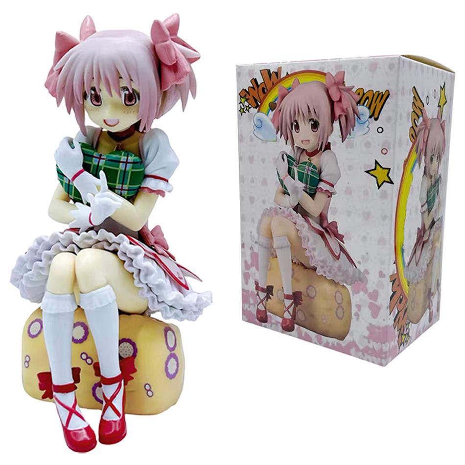 Neue Anime Magikano 18cm Puella Magi Madoka Magica Figur PVC Modell Puppe Schreibtischdekoration Actionfigur Sammlerspielzeug Kind