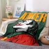 1pc Joker Flannel Blanket [Cozy Throw Blanket] For Sofa, Bed, Travel, Camping, Livingroom, Office, Couch, Chair, And Bed