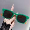 Lunettes de soleil Myopie Cadre Carré Classique Teintes Minimalistes Protection UV Haute Définition Confortables Dioptrie 0 À -4.0