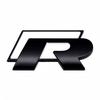 NEW For  VWR  Logo Metal Car Grille Emblem Rear Trunk Badge Stickers Polo Golf Jetta Beetle CC Tiguan Touran Passa Zd9