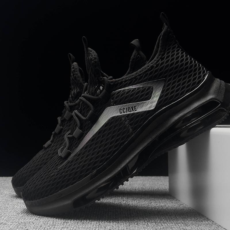 MAEDEF Mens Sports Shoes Breathable Mesh Running Shoes Men Classic Casual Sneakers Male Non Slip Comfort Walking Man Sneakers