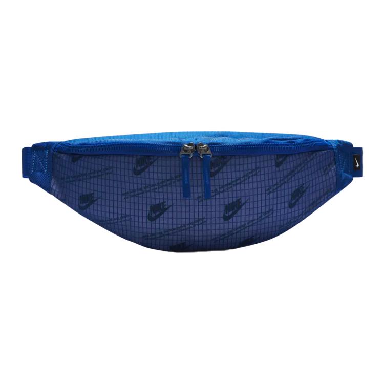 New Nike Heritage Nylon Sling Bag Fanny Pack Regular Unisex Royal Blue CK7446-480