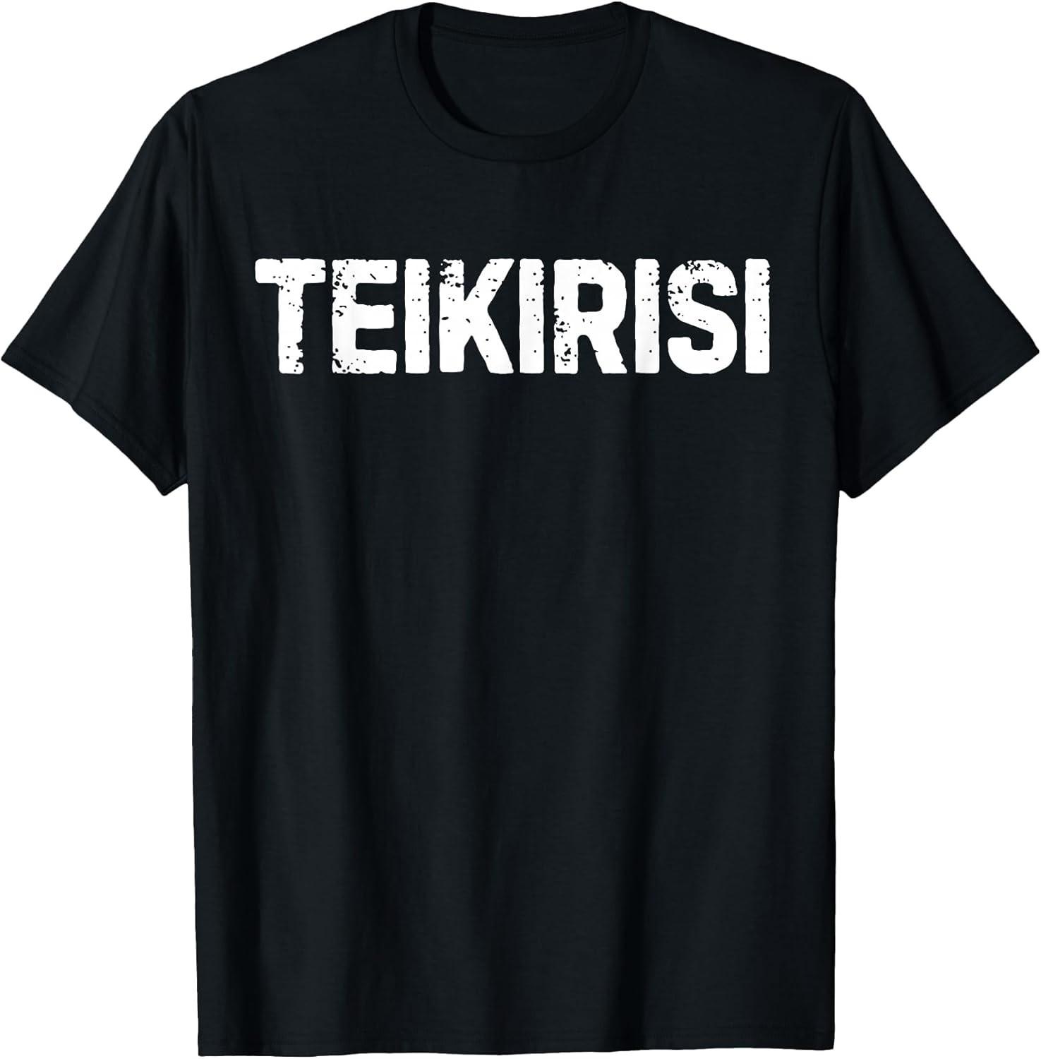NEW LIMITED! Funny Saying Take It Easy Teikirisi Spanish Tee - MADE IN USA S