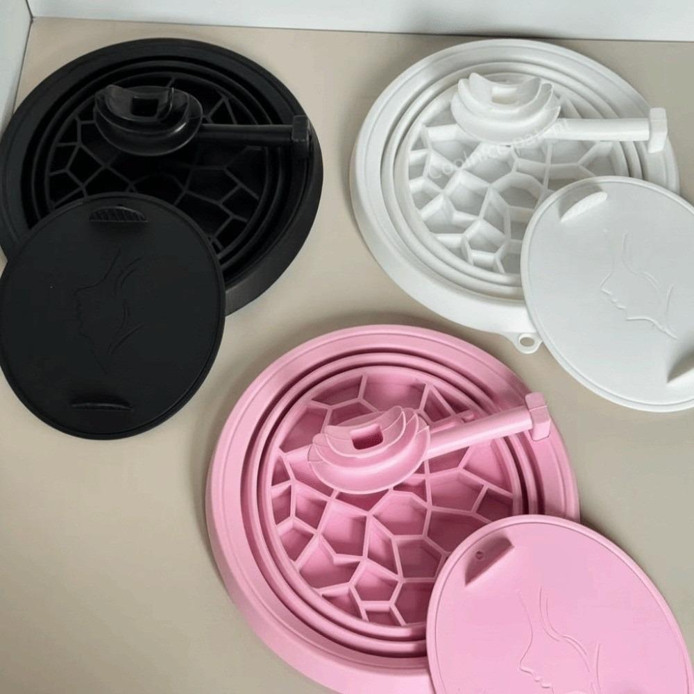 Bacinella Pieghevole in Silicone per Respirare Ghiaccio Vaschetta Ghiaccio Integrata Vasca per Immersione Viso Rassodante Pelle Anti-Infiammazione Portatile