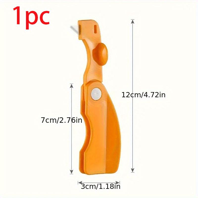 

1pc Orange Peeler Plastic Orange Peeler Easy Lemon Peeler Grapefruit Peeler Creative Cutter Orange Peeler Tool with Folding Handle