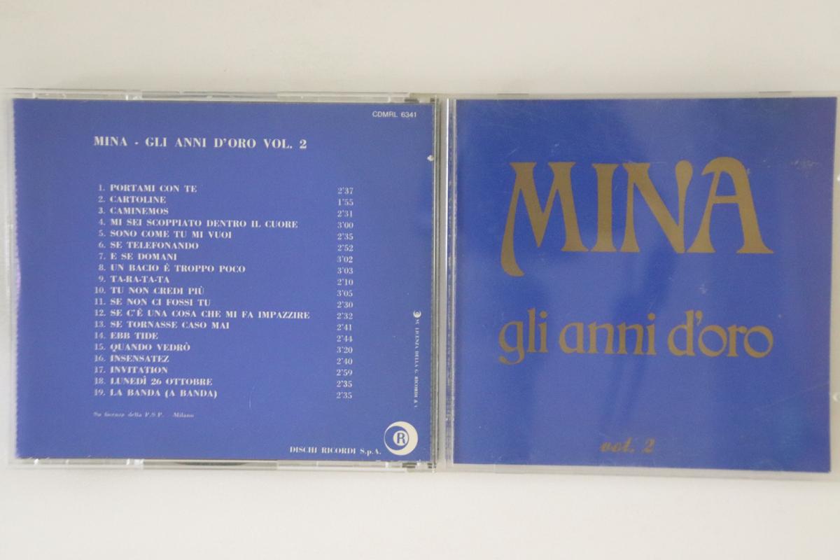 

CD MINA - Gli Anni D oro Vol. 2 CDMRL6341 RICORDI 1986 France Pop Used