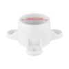 10pcs PVC Flanges Caps Corrosion Resistant Table End Caps Plant Stand Part 33.4mm Diameter for Indoor & Outdoor Use