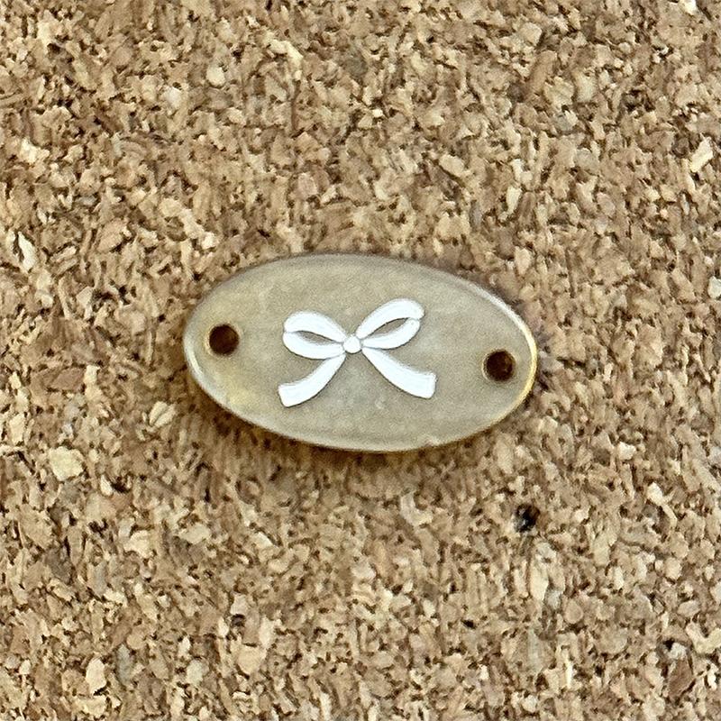 Elliptical Tag Button Collection Diy Sewing Accories Handmade Jewelry Decorative Buttons Clothing Jewelry Accessories