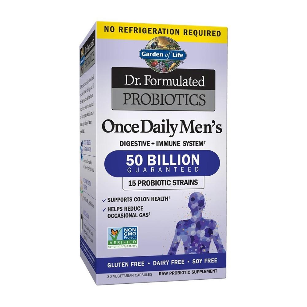 

Dr. Formulated Probiotics Once Daily Mens 50 Billion, 30 Veggie Caps