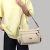 Women's Multi-compartment Crossbody Bag Large Capacity Shoulder Bag Nylon Mother Bag