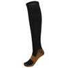 2Pair Sport Compression Stockings Ankle   Copper   Calf Thining Sleeves(Copper Fibre Knee High Stockings Black s M)