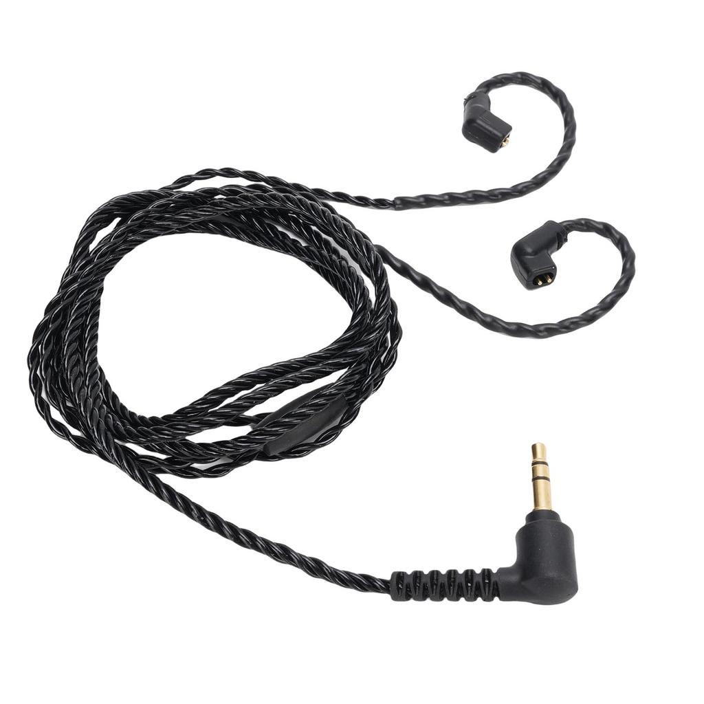 IEM Cable Fit for KZ ZS10 PRO AS16 ZES AS24 2 Pin OFC 3.5mm Male to QDC 0.78 Earphone Extension Cord Replacement